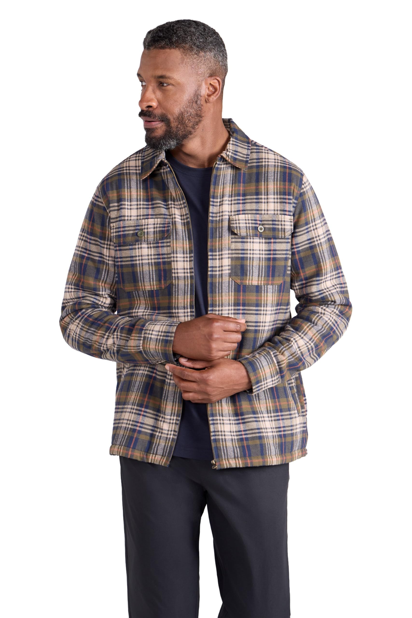 Lot de chemises en flanelle Trace pour homme | Mountain Warehouse FR