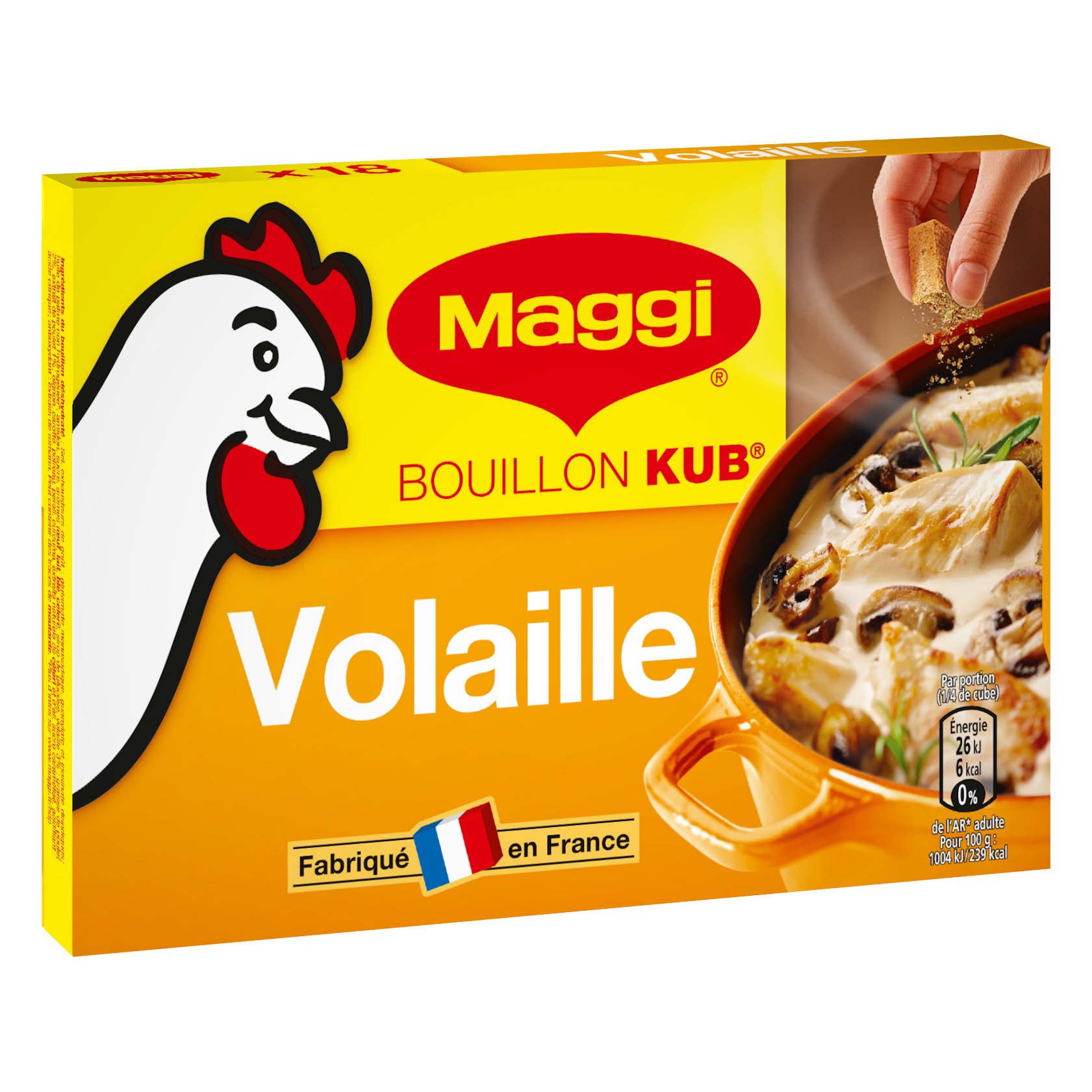 Maggi Assaisonnement Volaille Bouillon KUB 180 g