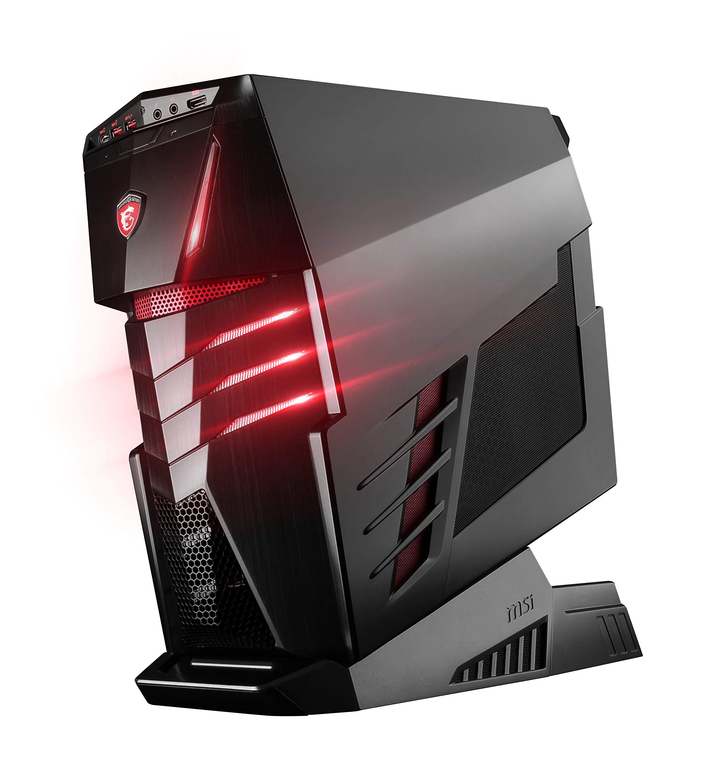 MSI AEGIS Ti Gaming Desktop PC (Black) - (Intel Core i7-6700K, 32 GB RAM, 256 GB SSD Plus 2 TB HDD, NVIDIA GeForce GTX 1080 Graphics Card, Windows 10) — view 2