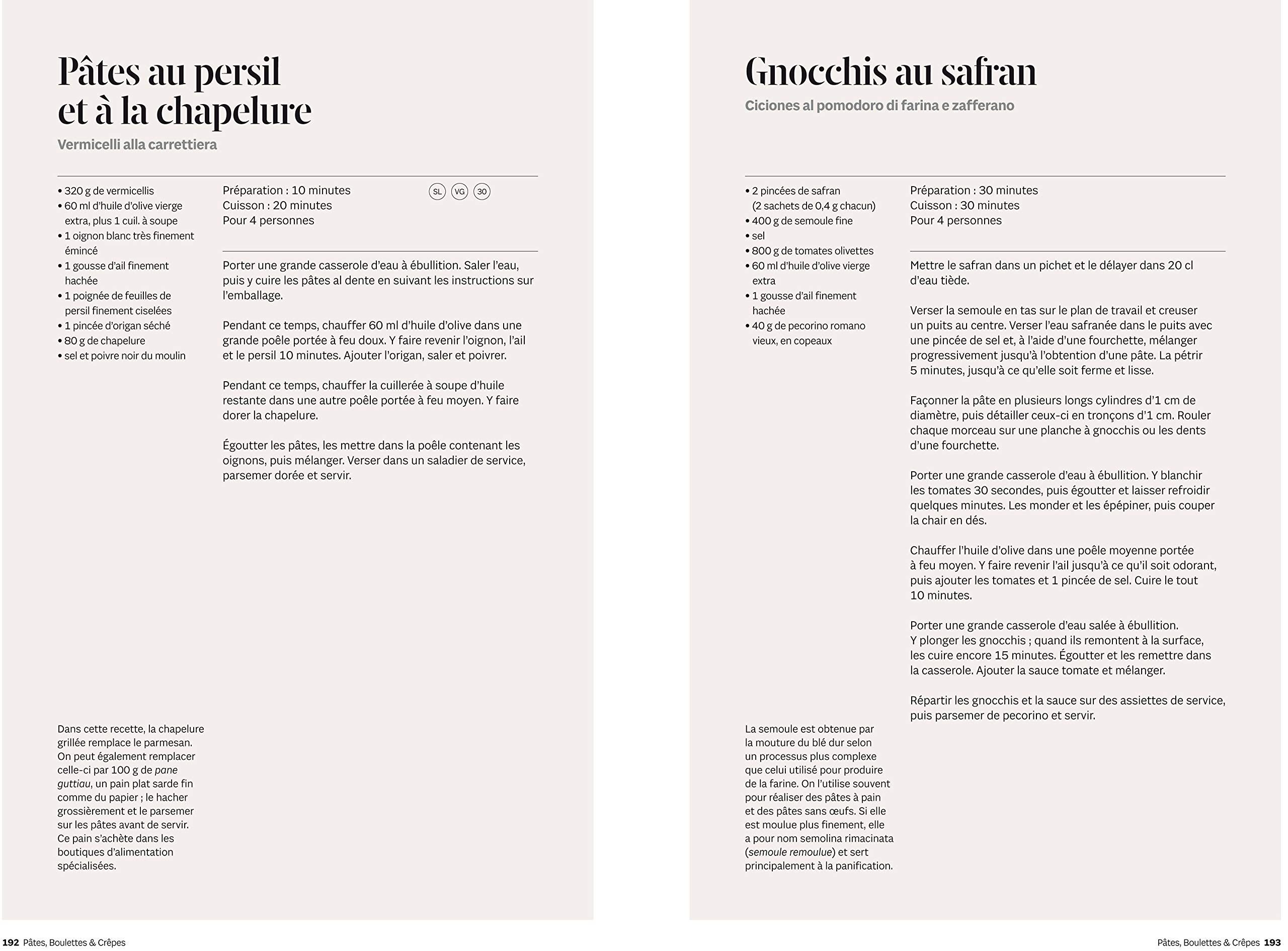 La cuillère d'argent végétarienne: Recettes italiennes classiques et d'aujourd'hui
