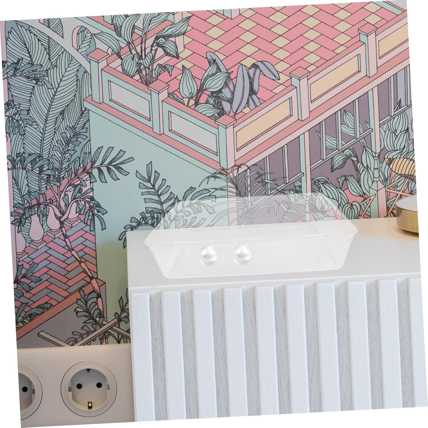 2Sets Transparent Storage Box Storage Boxes Storage Bin Vanity Tray Desk Organizer Kitchen Drawer Organizers Bedroom Supplies Drawer Storage Case Storage Organizer the Pet 13Pcs*2/1