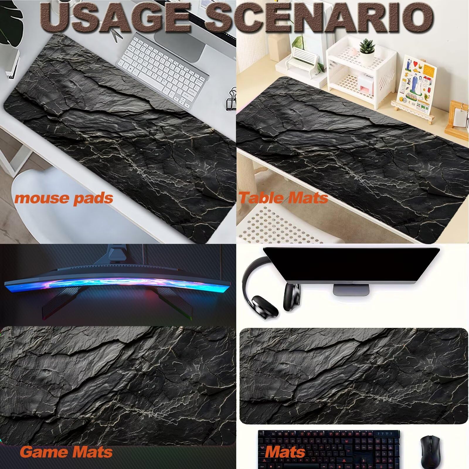 Klasyczna podkładka pod mysz dla graczy duża podkładka pod mysz do gier XXL 1400 x 800 x 4 mm podkładka pod mysz mata antypoślizgowa wodoodporna podkładka na biurko gracz duża wielofunkcyjna podkładka