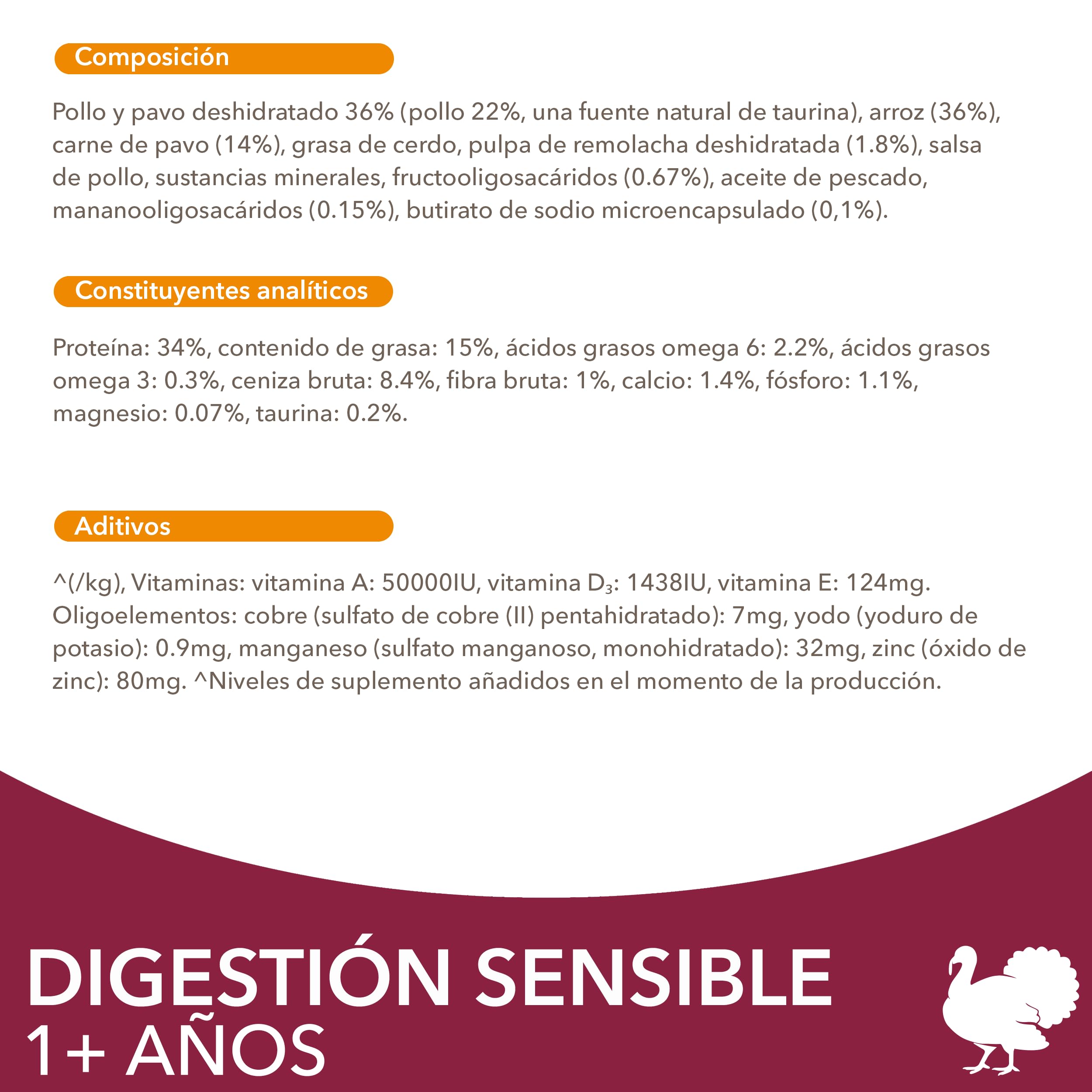 IAMS Alimento seco para Gatos con digestión Sensible - Comida Seca para Gatos Adultos de más de 1 año Rico en Pavo, 10 kg