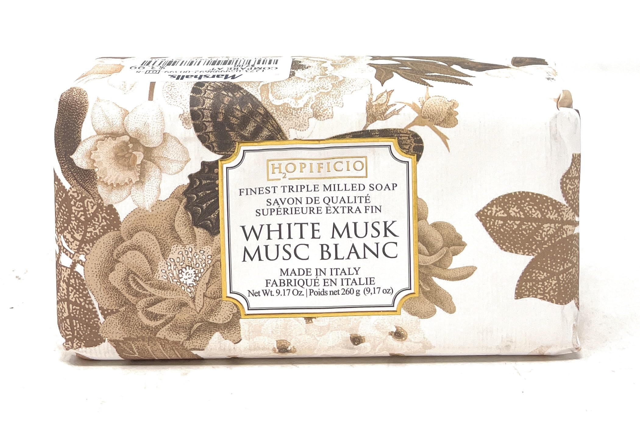 Amazon.com : Hopificio White Musk Triple Milled Italian Soap Bar