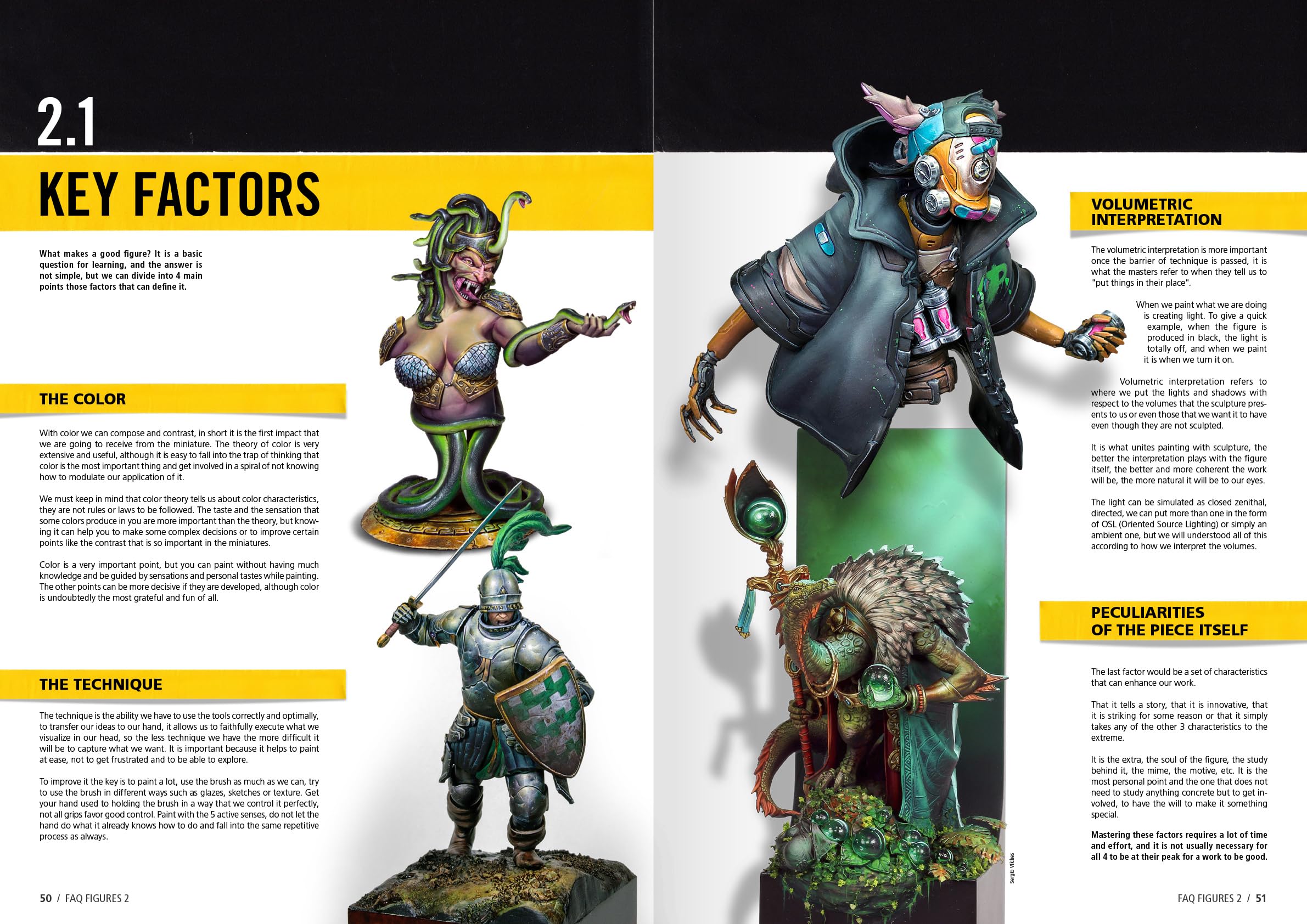 AK Book AK525 FAQ 2 figurki fantasy techniki malowania autorstwa Arnau Lázaro (320 stron) (EN)