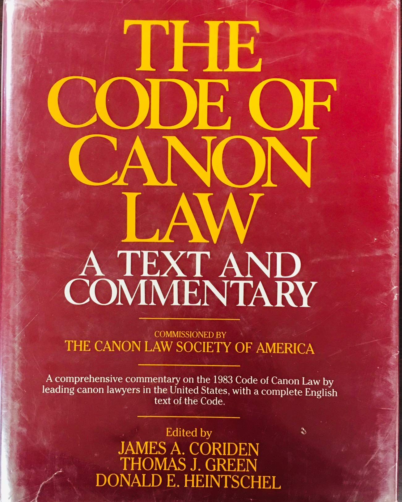 Code of Canon Law H/B Text &