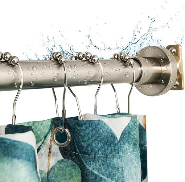 Artiwell Heavy Duty Shower Curtain Rod 47-84 Inch
