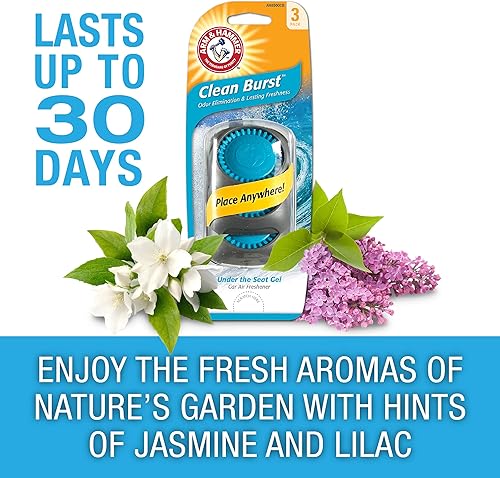 Miniatura 6 de ARM & Hammer AH8500CB Ambientador para debajo del asiento, explosión limpia, paquete de 3, lila
