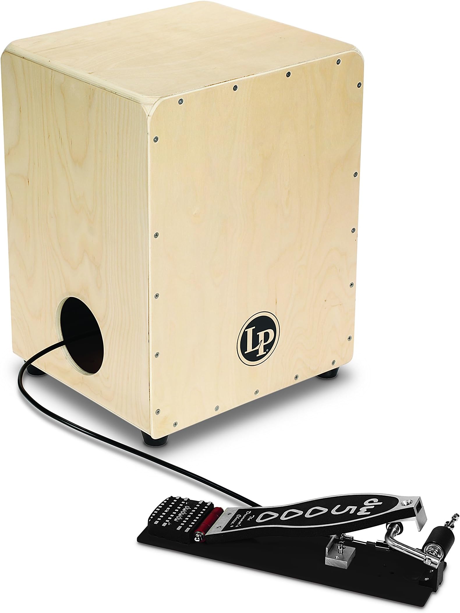 Latin Percussion LP1400NWP Inside Pedal Cajon Musical