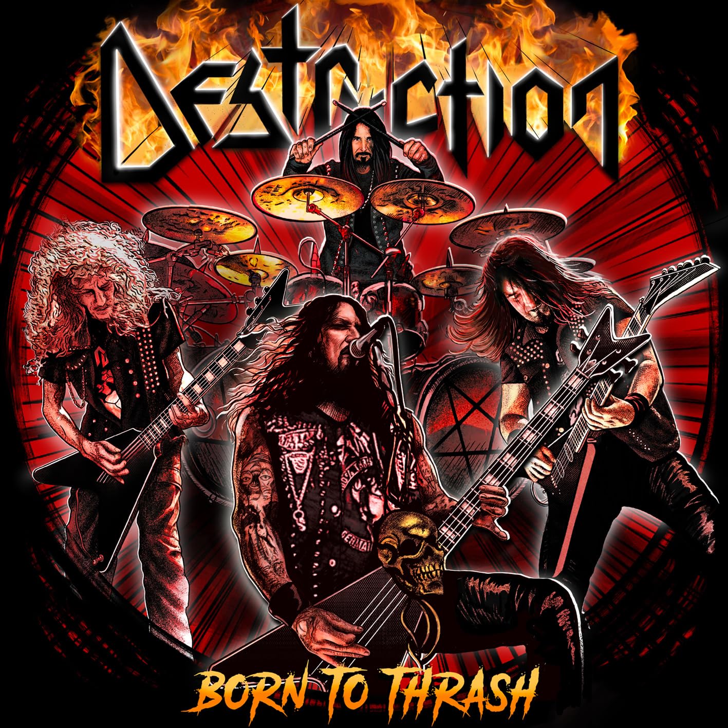 DESTRUCTION - Born to Thrash - CD (2020) Thrash Metal CD (Nuclear Blast)
