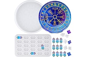 NiArt Rune Divination DIY Kit with Rune Molds