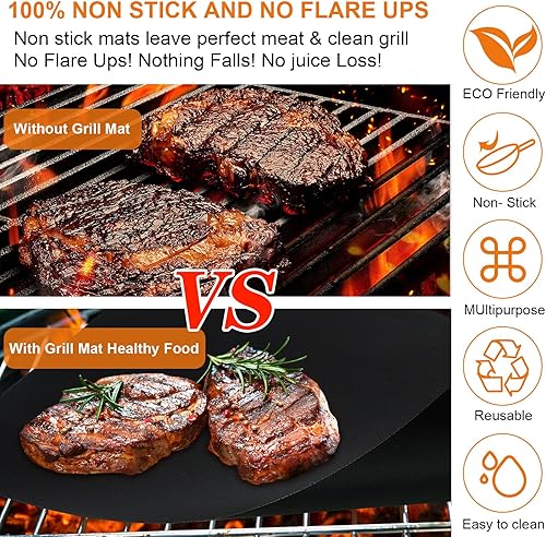 Miniatura 6 de Paquete de 6 forros reutilizables para horno tostador, antiadherente, freidora de aire, forros para horno, tostadora, fácil de limpiar, compatible