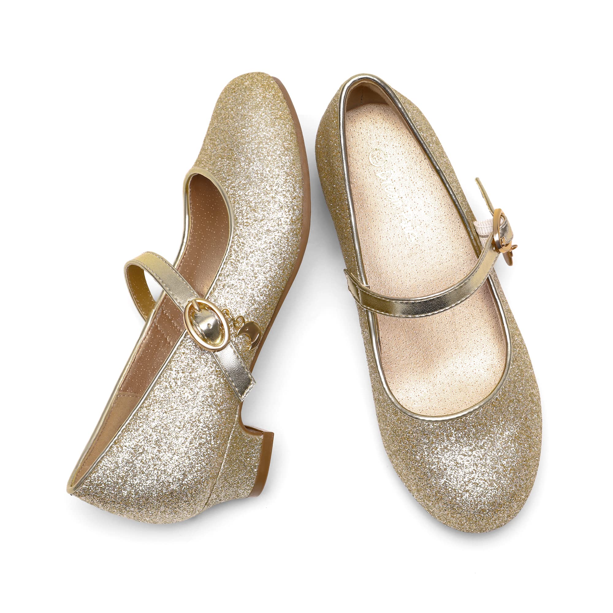 DREAM PAIRS Ballerines Filles Mary Jane Chaussures de Princesse Chaussures de Communion Chaussures d'école KFL219
