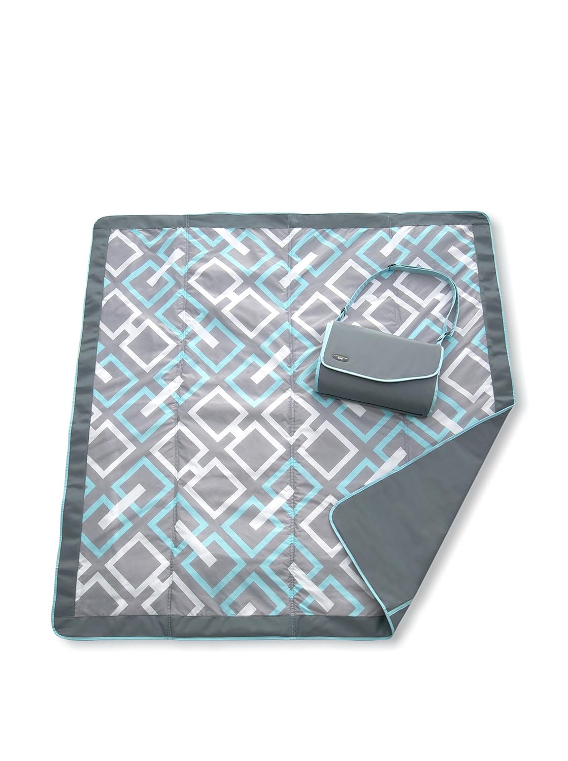 JJ Cole Outdoor Blanket,Blue Orbit, 5' x 5' Baby