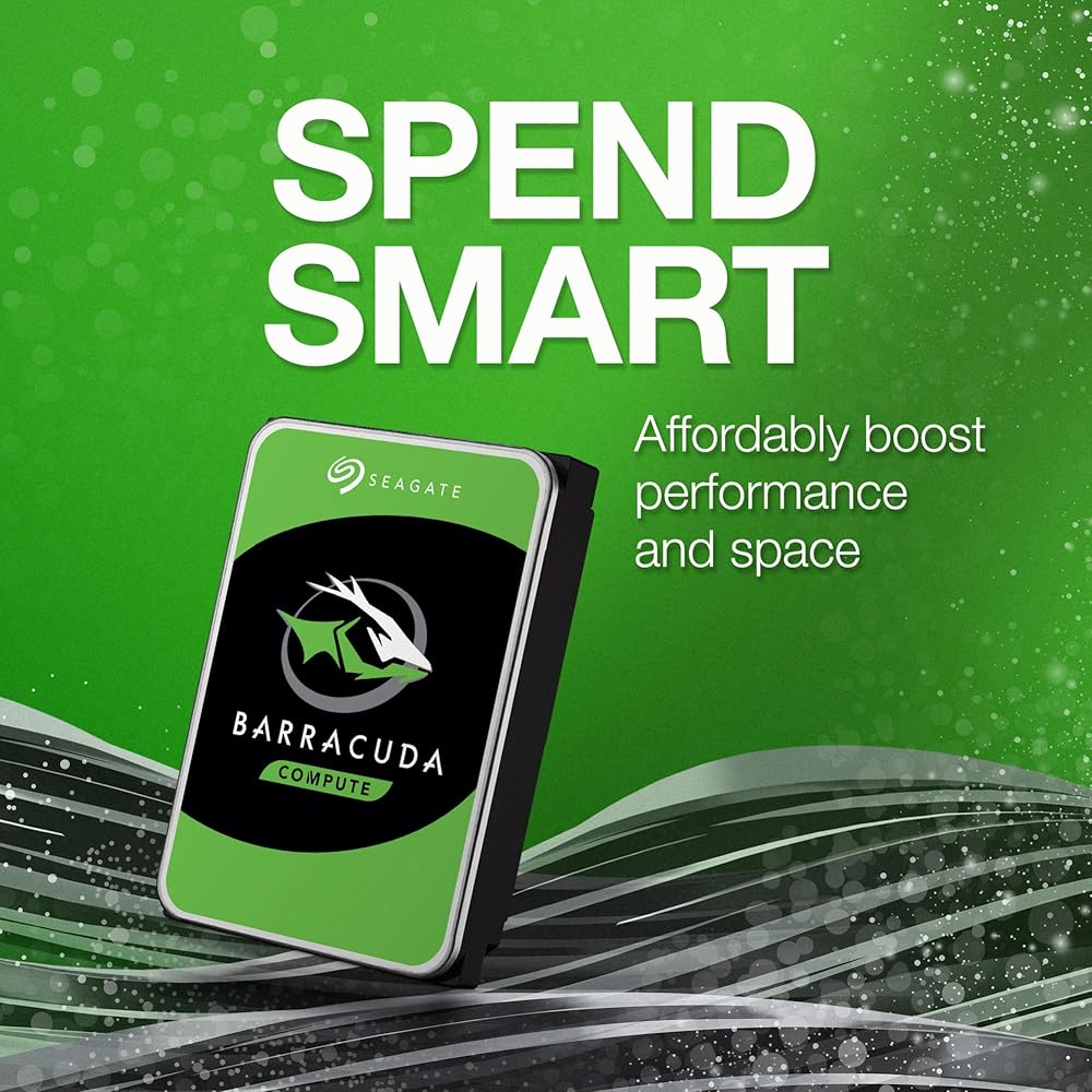 Seagate Bare Drives BarraCuda 1TB SATA 6Gb/s, 3.5" Internal Hard Drive with 7200 RPM & 64MB Cache thumbnail 4