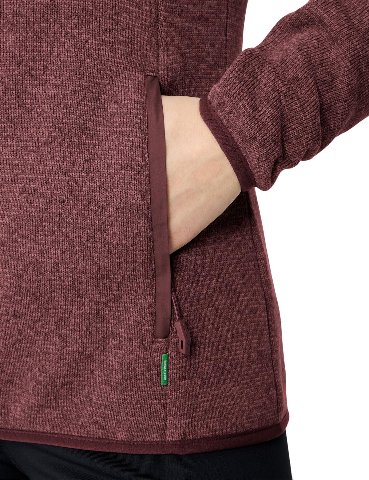 VAUDE Women's Rienza Jacket IV, wygodna i ciepła kurtka polarowa dla kobiet, do wędrówek lub dobrego samopoczucia, przyjemnie ciepła i wytrzymała