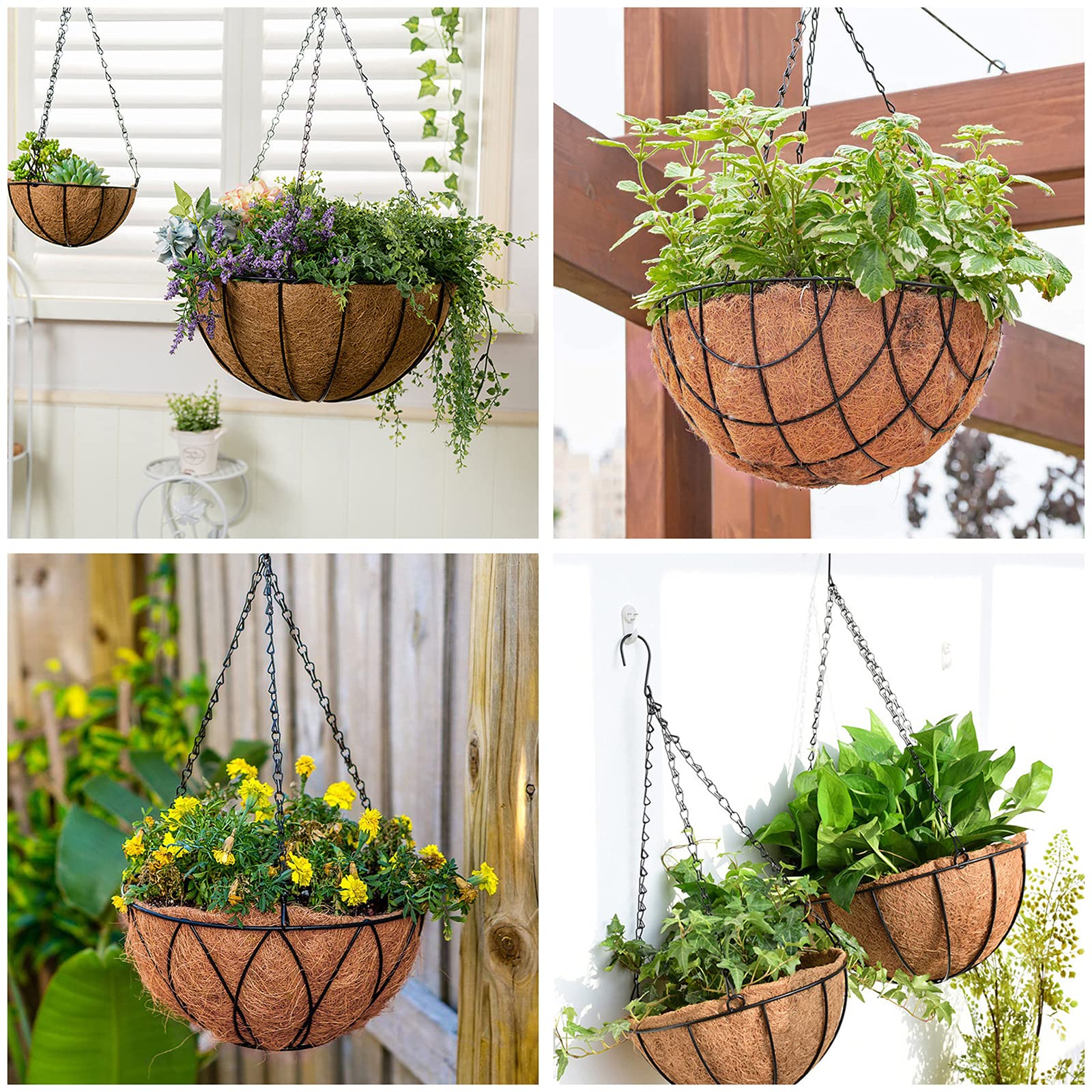 4 Seasons Outdoor Planter Miguel rond 58 x (h) 71 cm
