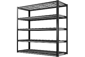 40" W Garage Shelving 2000LBS Heavy Duty Storage Shelves