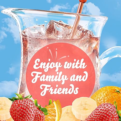 Miniatura 8 de Crystal Light Mezcla de bebidas en polvo de plátano y naranja 72 unidades 12 recipientes de 6 paquetes de jarra