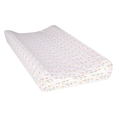 Trend Lab Deer Lodge Arrow Changing Pad Cover, Cream
