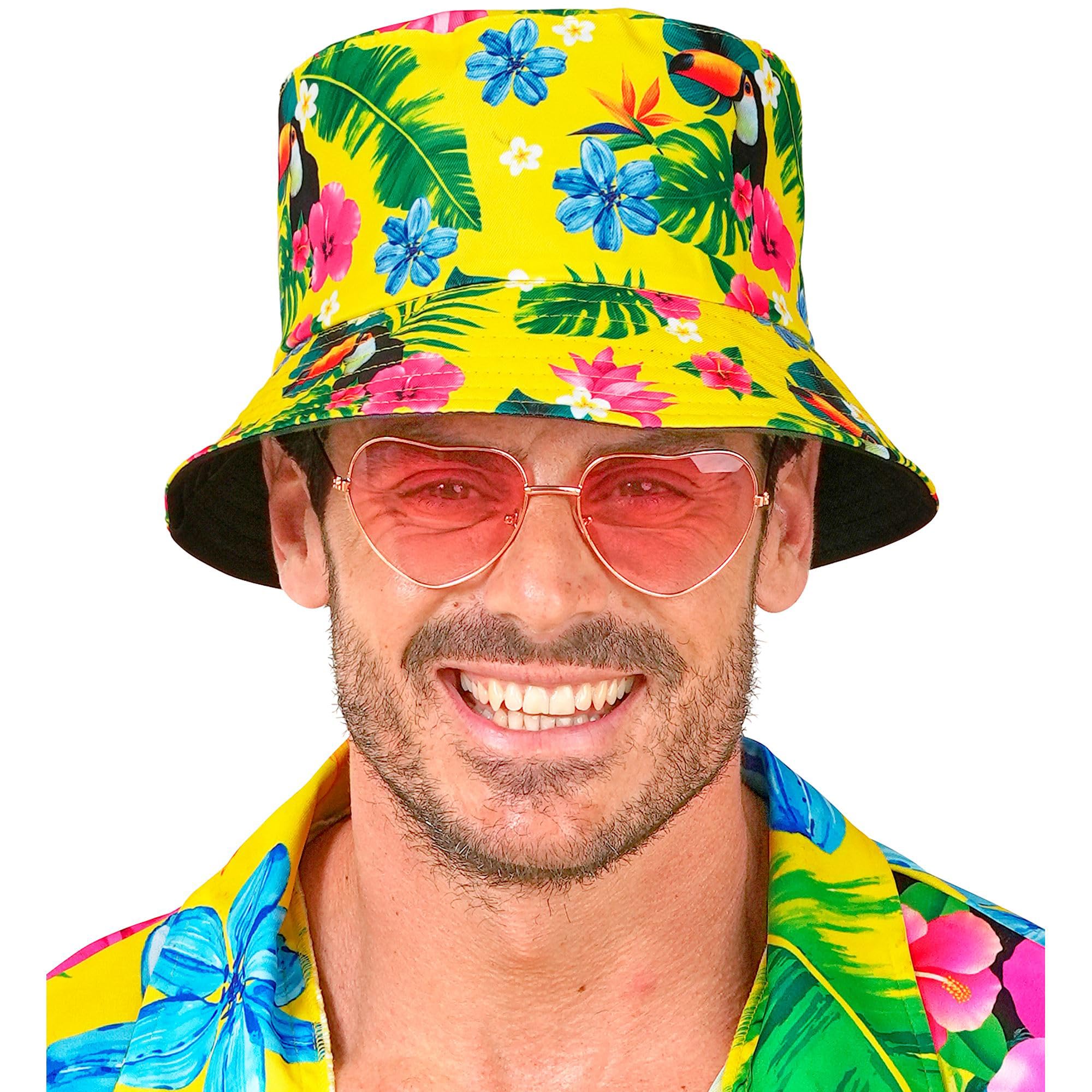 W WIDMANN Milano Party Fashion - Fishing Hat for Men and Women Fishing Hat, Accessory for Festivals Carnival, Theme Parties - Image 4