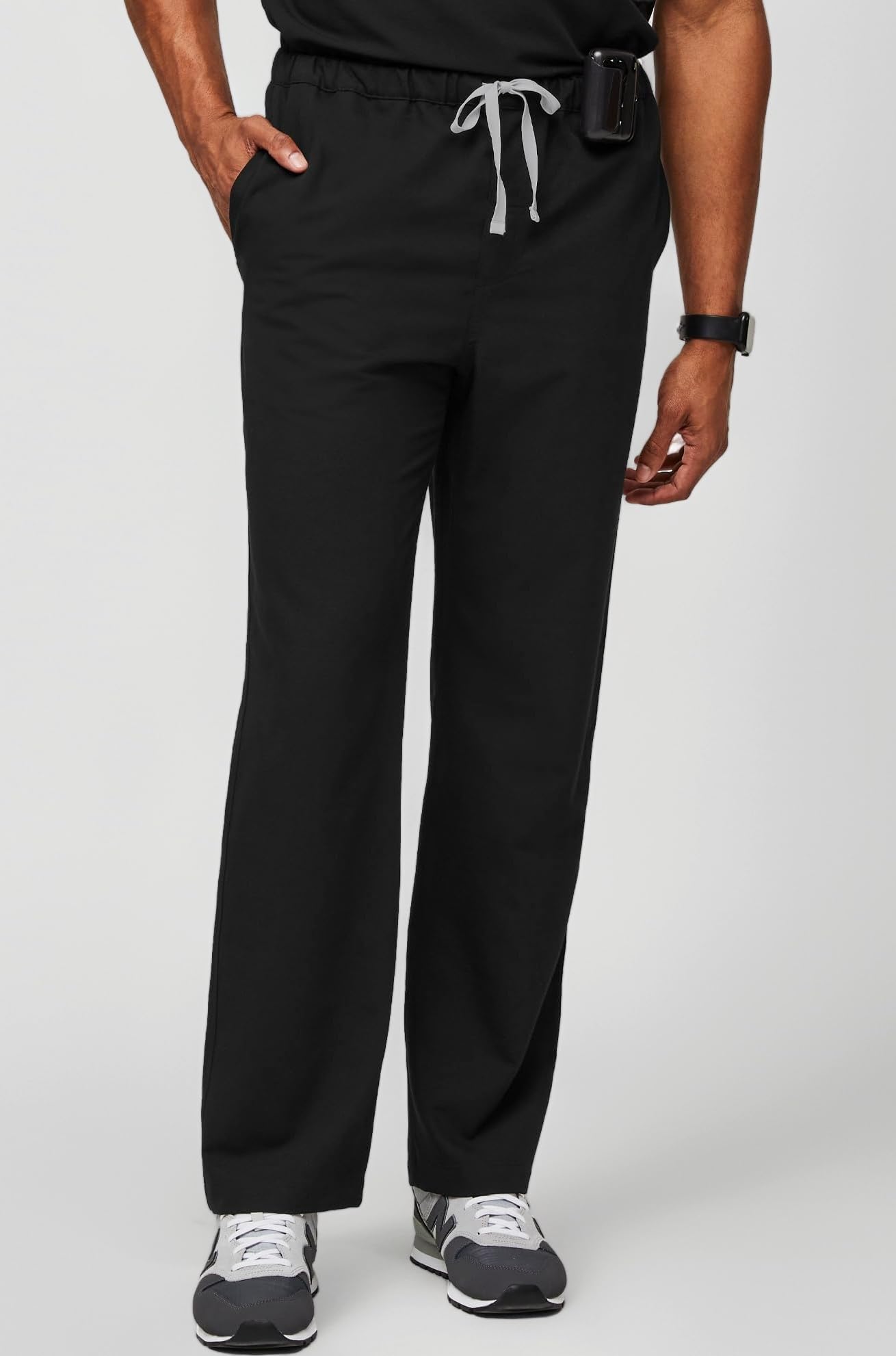 Pisco Basic Scrub Pants for Men – Tailored Fit, Super Soft Stretch, Anti-Wrinkle Medical Scrub Pants