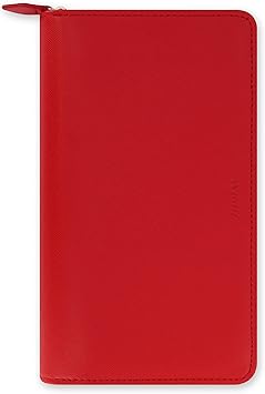 Agenda Filofax Soffiano Compact - Lampone | Con Portapenne | Design Trendy