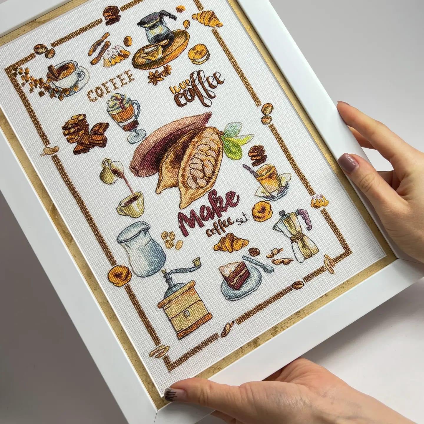 Charivna Mit Cross-Stitch kit M-495C "Delicious Stories"