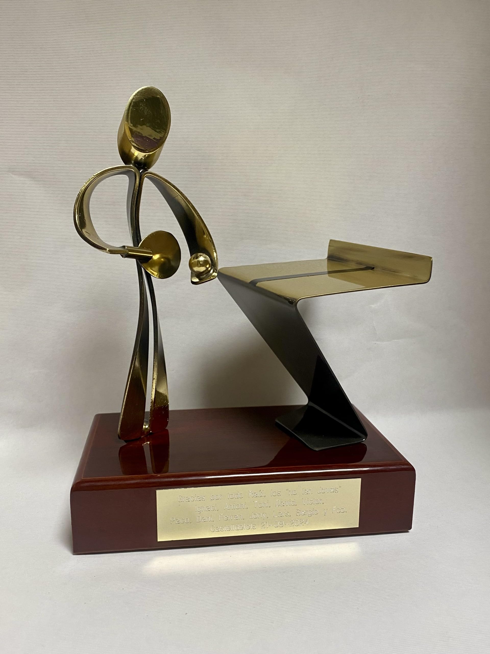 Trofeo para Tenis de Mesa GRABADOS premio Ping Pong PERSONALIZADO