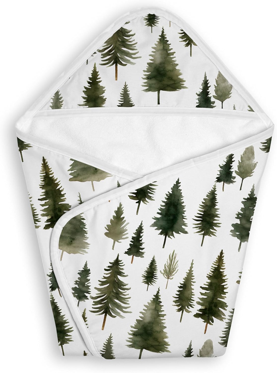 Sweet Jojo Designs Hooded Baby Towels (Sports Theme) for Boys, Toddler Bath Towel - Infant Bathing Supplies, Newborn Essentials Must Haves (Watercolor, Vintage, Sport Themed, Soccer Balls, Football)