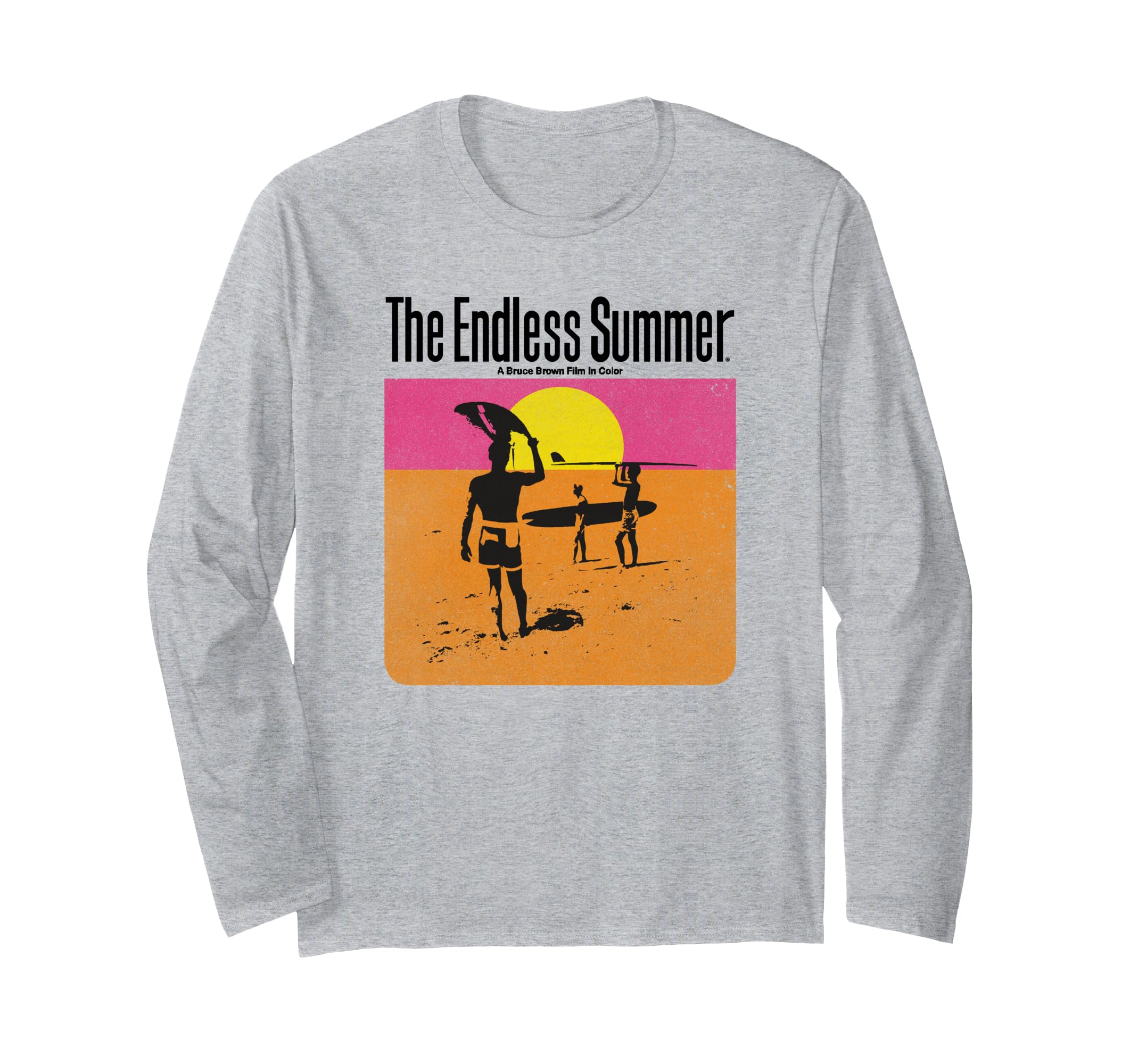 The Endless Summer 1966 Classic Surf Movie 60s Vintage Surf Long Sleeve T-Shirt