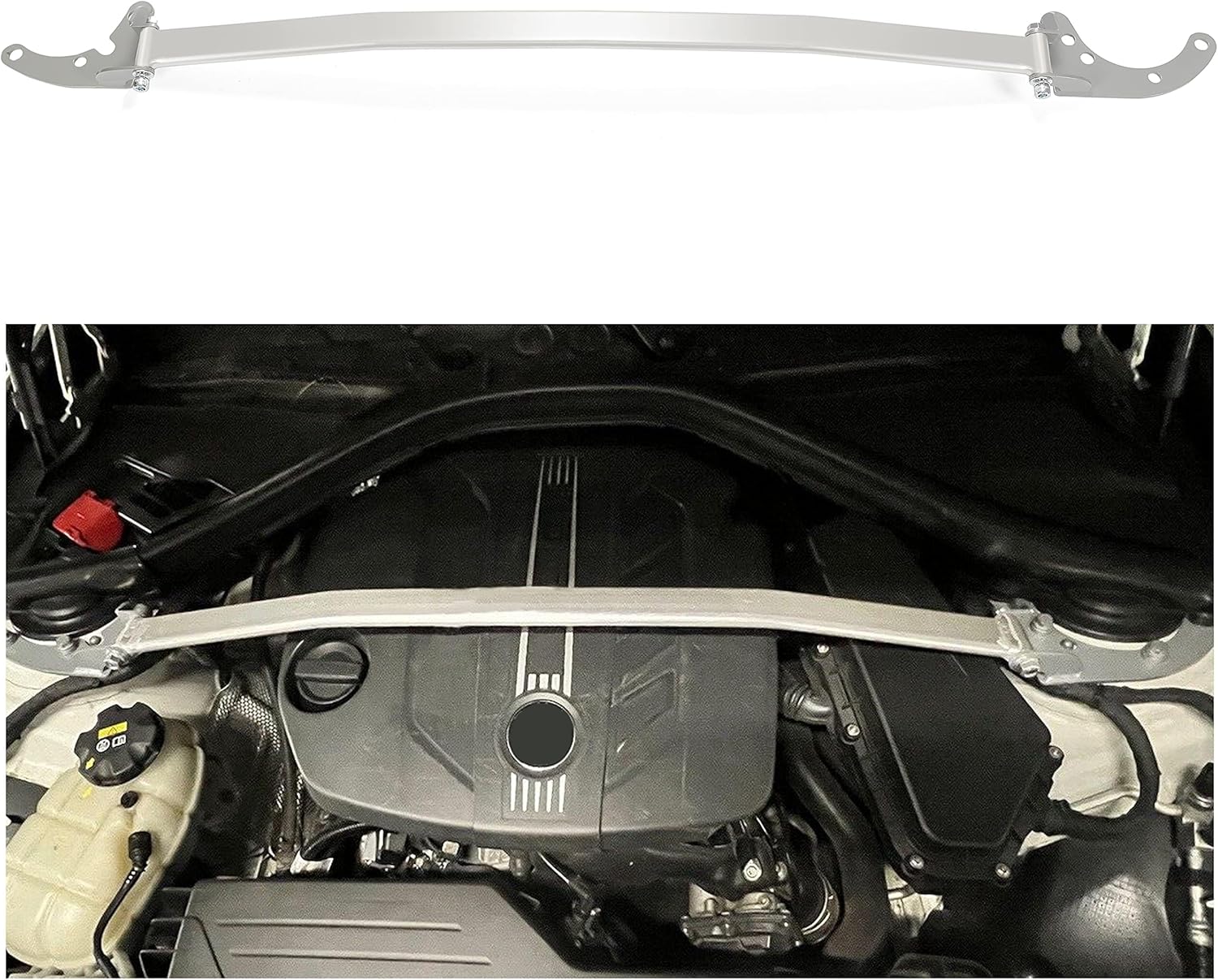 KUAFU Front Upper Strut Tower Brace Bar for 2012-2018 BMW 3 Series F30