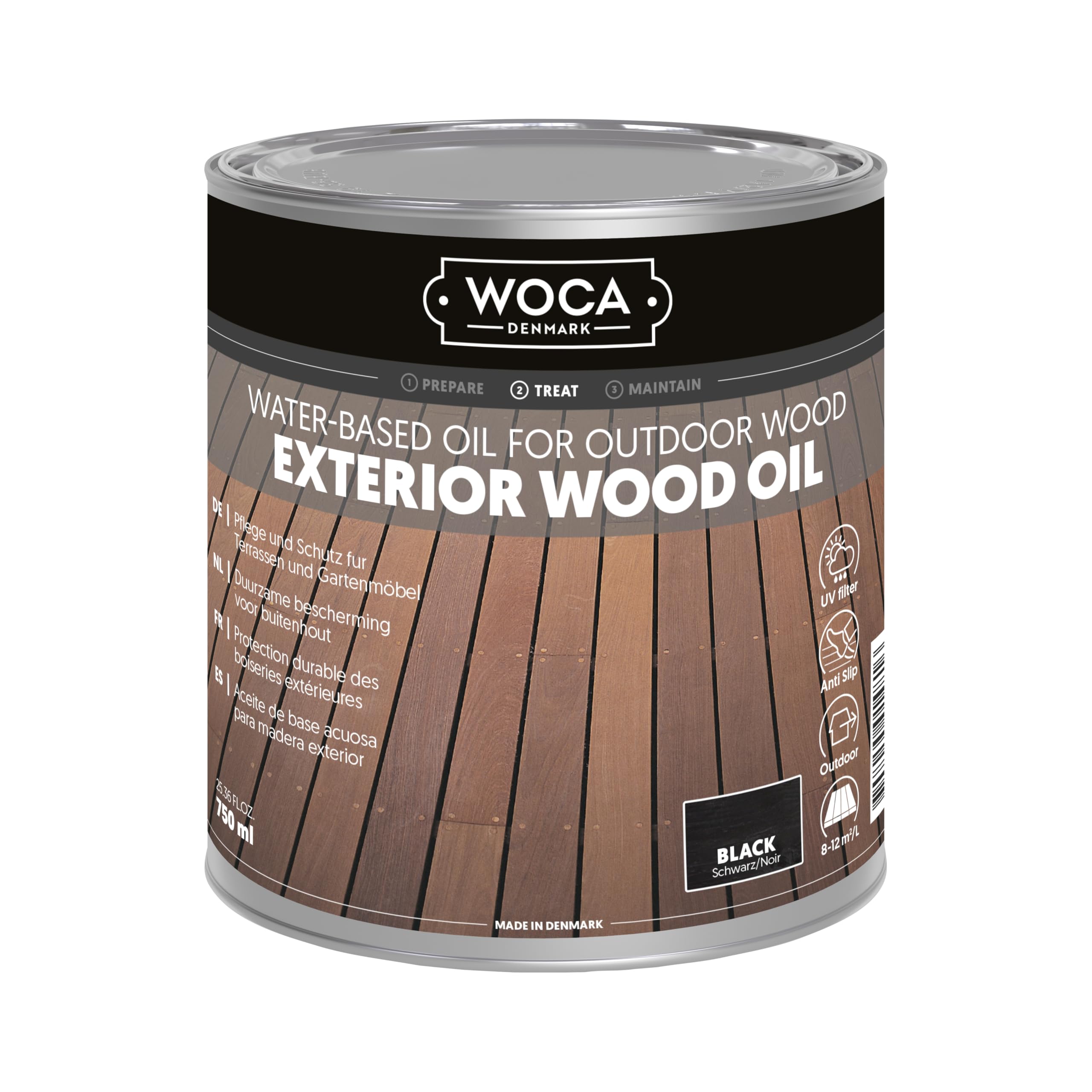 Woca Black Exterior Oil