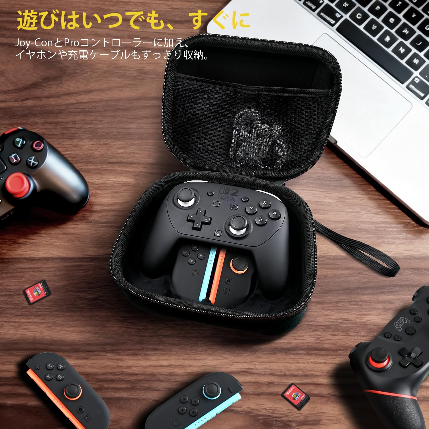 Amazon.co.jp: 【2026年 Switch 2 Proコントローラー & Joy-Con 2in1
