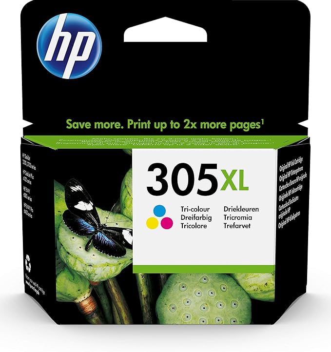HP Three Colour Ink Cartridge 305XL Large Capacity Original Amazon.co.uk Electronics & Photo