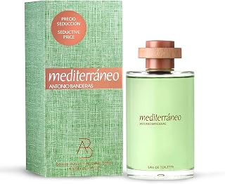 BANDERAS Mediterraneo - Perfume para hombre, 200 ml