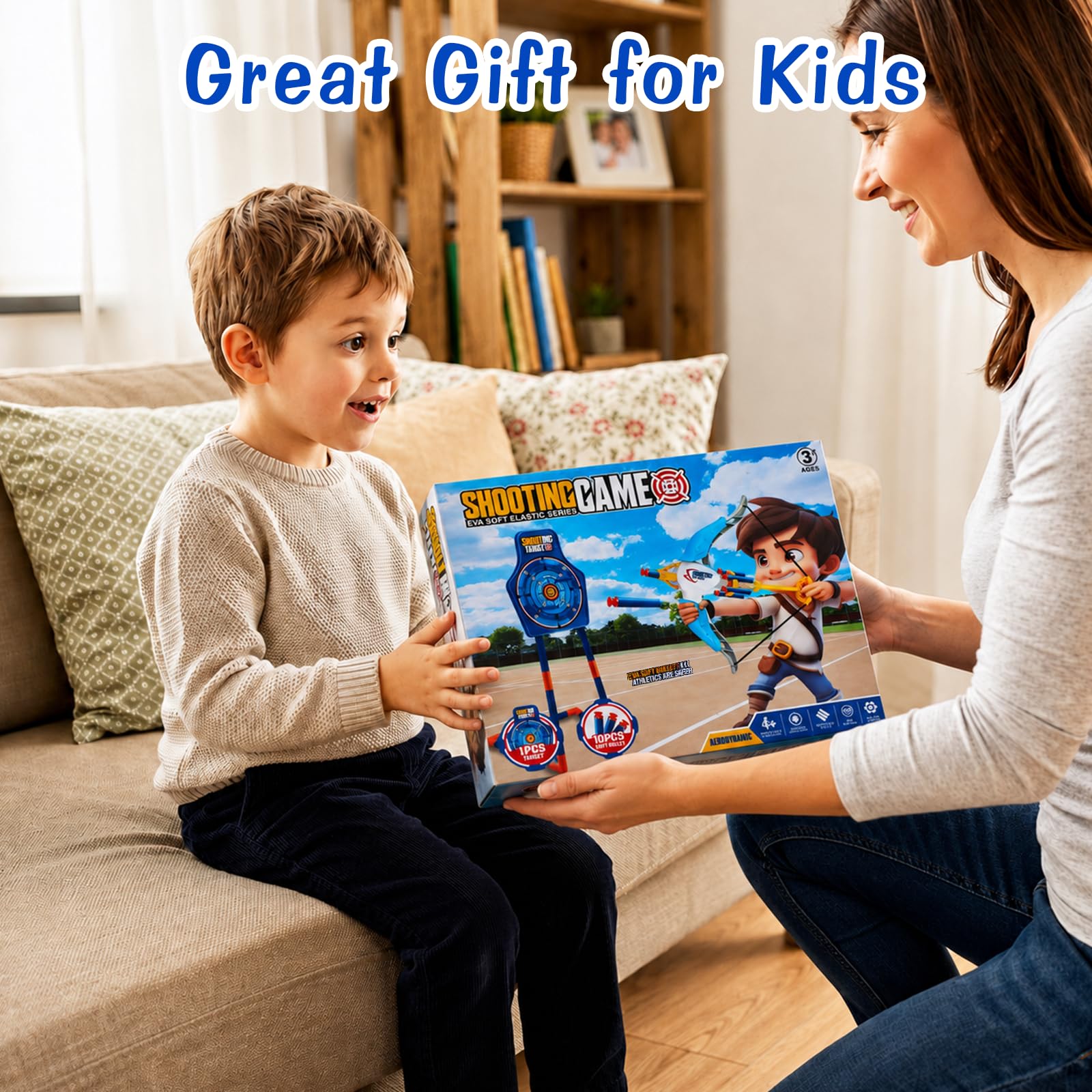 RedCrab Arco e Frecce per Bambini, Giochi da Esterno per Bambini