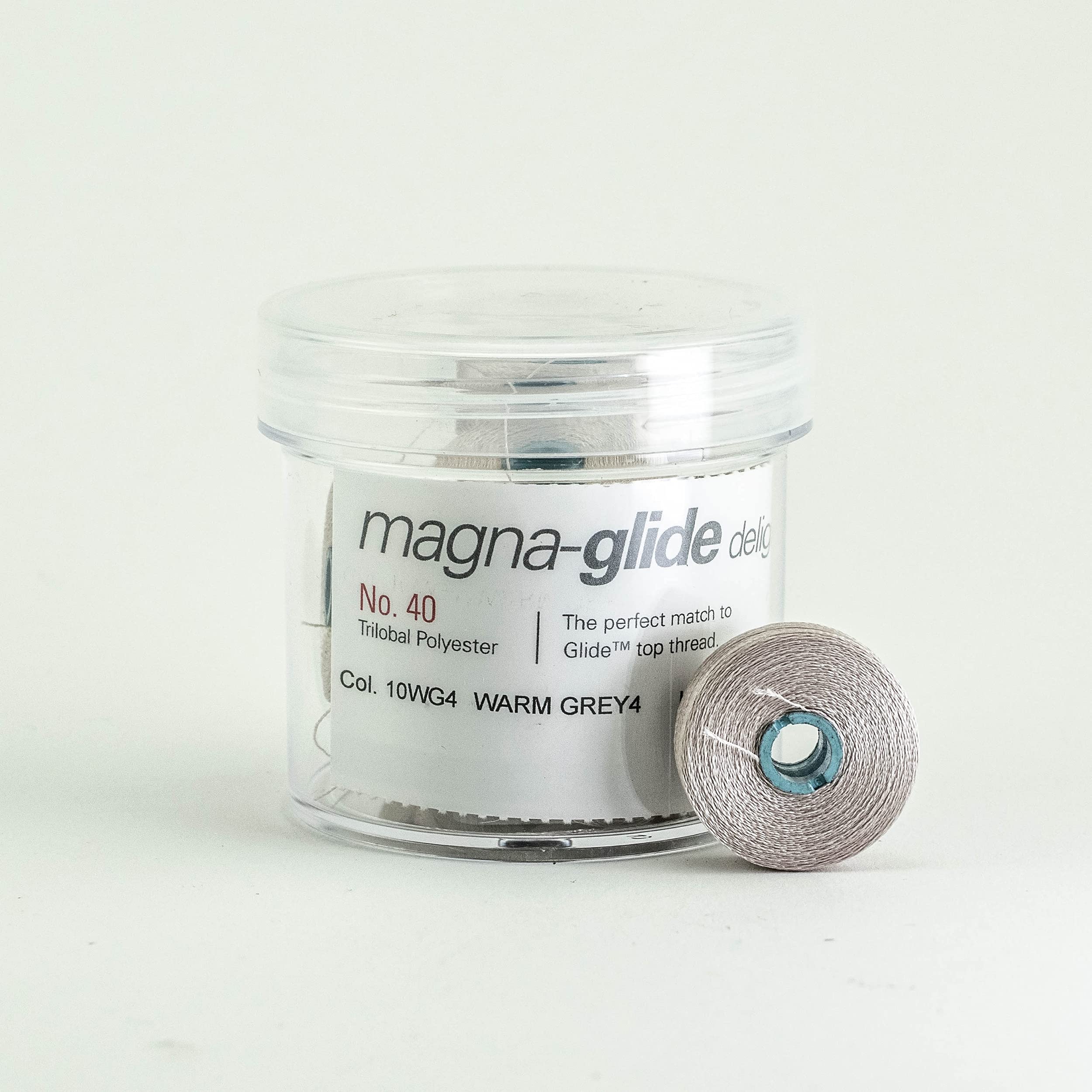 Fil-Tec Fil Tech Magna-Glide pre-Wound bobbins, Warm Grey 4