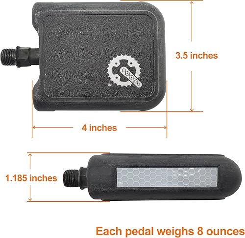 Miniatura 4 de Pedal de parachoques el pedal de bicicleta para desplazamientos, cruceros por la playa y más