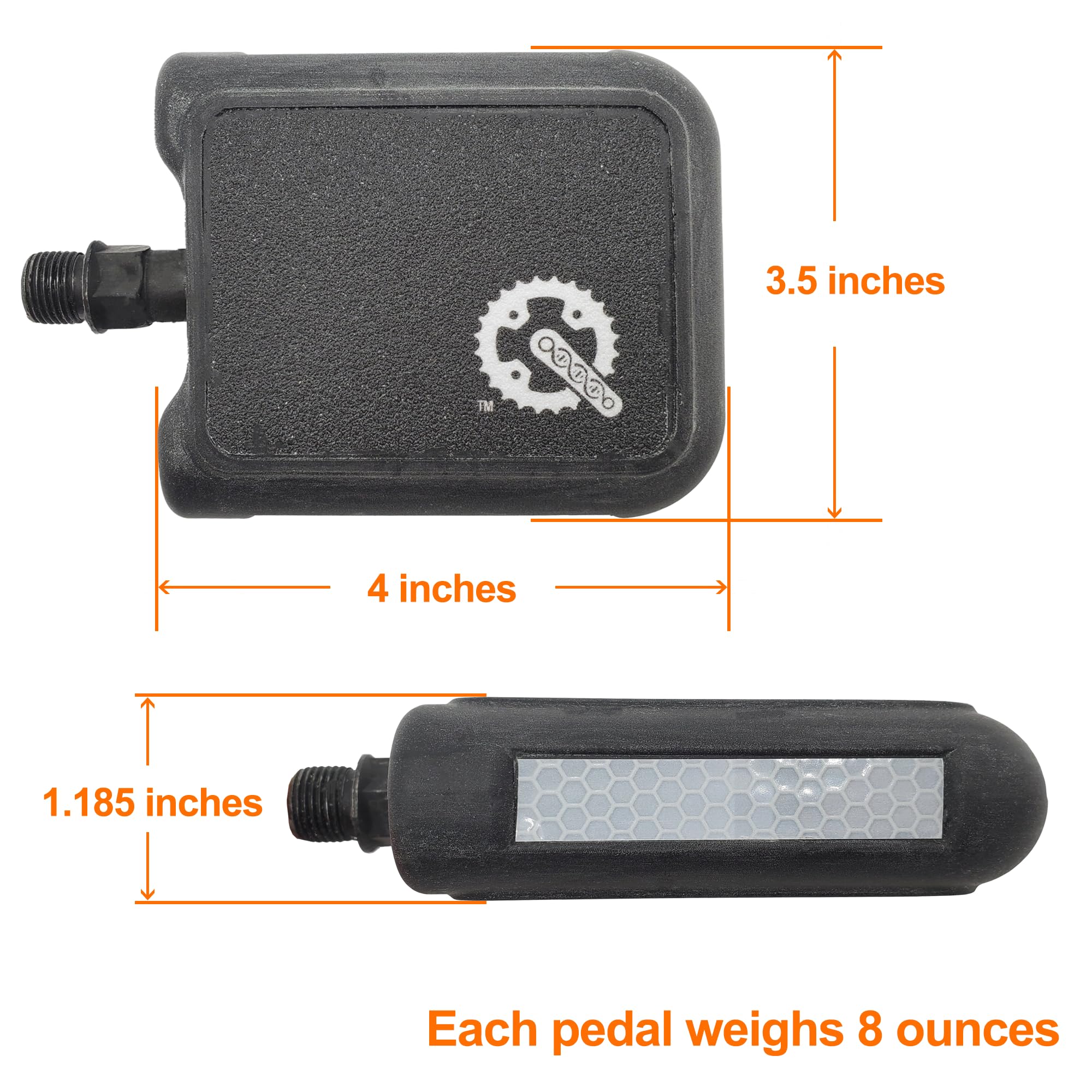 The 10 Best Bike Pedals For Beach Bikes Of 2024 (Reviews - View #6
