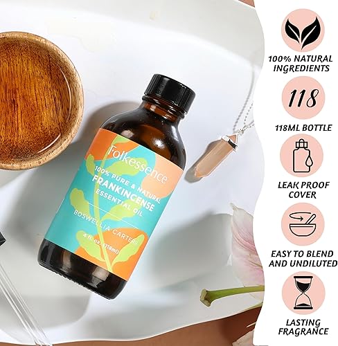 Miniatura 2 de Folkulture Aceite esencial puro de clavo, 4 onzas líquidas, aceite esencial 100% puro, natural y sin diluir, grado terapéutico prémium con gotero de