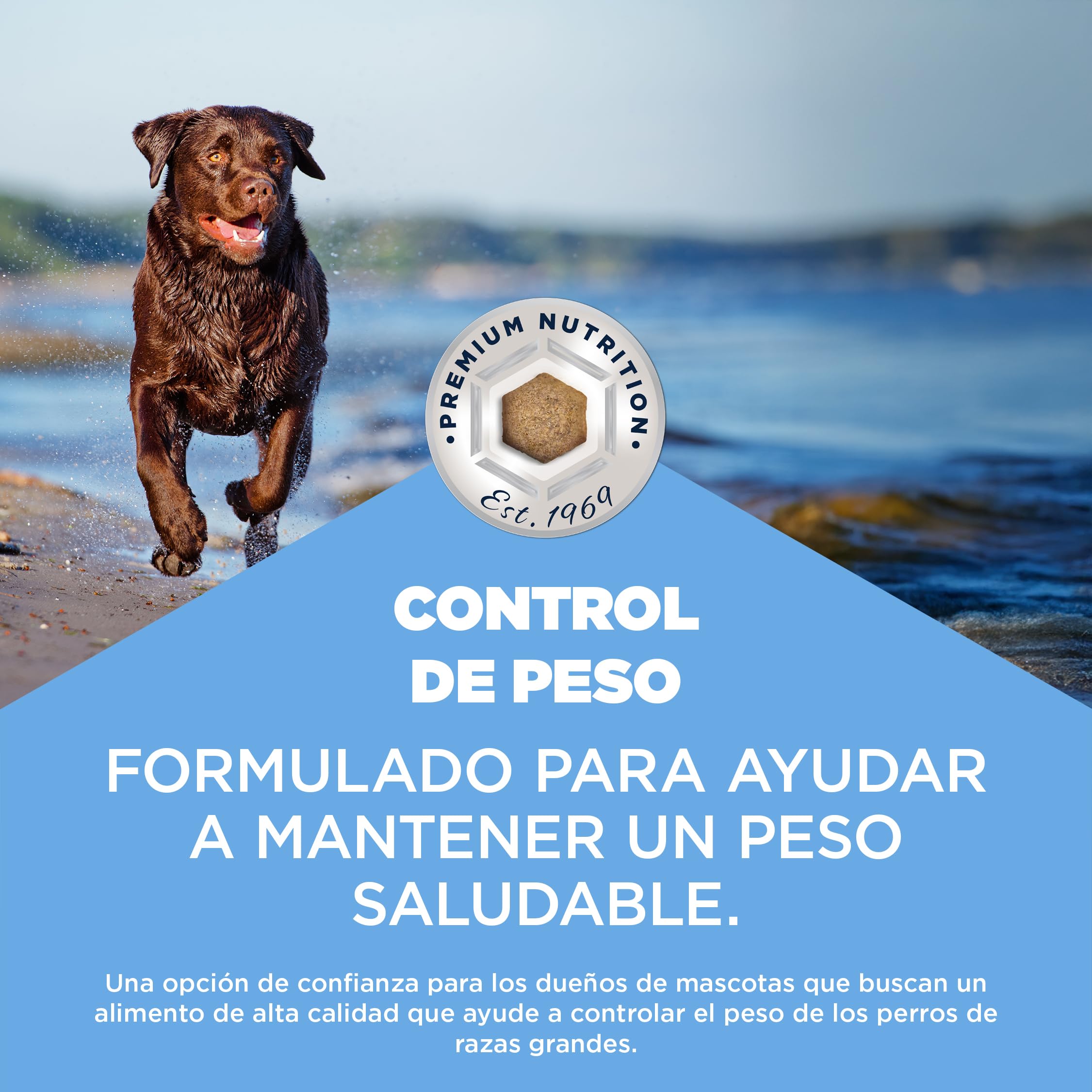 EUKANUBA Weight Control - Alimento Seco para Perros, Pollo, 15kg | Special Care | Bajo en grasa | Ayuda a mantener el peso | Pollo