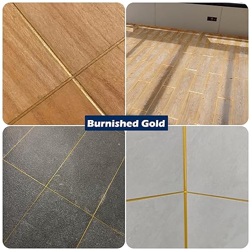 Miniatura 2 de Lechada Epoxi Dorada 13.5 fl oz  Resistente al Agua y Manchas y Sin Mantenimiento  Tecnología de Auto-Mezcla 11  Lista para Usar en 24 Horas