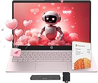 HP Stream 14" Laptop: Intel N150 4-Core, 4GB RAM, 1.12TB Storage + Dock, Office 365, Win 11 S - Pink for Students