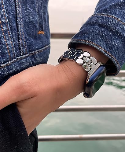 Miniatura 5 de Bonitas correas compatibles con Apple Watch de 1.575 pulgadas, 1.614 pulgadas, 1.654 pulgadas, 1.732 pulgadas, 1.772 pulgadas, 1.772 pulgadas, 1.772