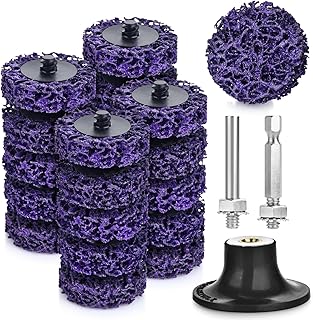 21 Pcs Strip Discs - 2 Inch Paint and Rust Stripper Wheel for Drill, Paint Stripping Disc Die Grinder Attachments Paint Eater for Metal Wood Scale and Oxidation