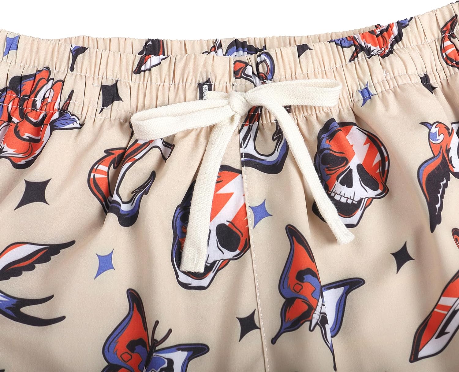 DEHANER Swim Trunks for Men Quick Dry Board Shorts with Zip Pockets Bathing Suits Beach Swimwear