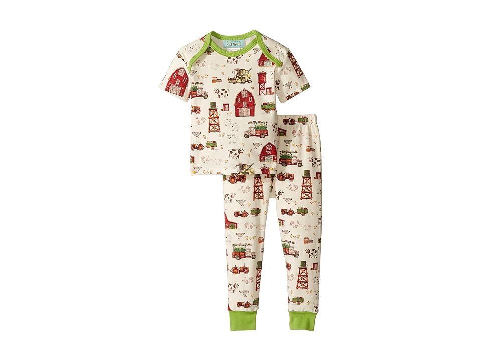 

BedHead Kids Short Sleeve Long Pants Set (Infant) (On The Farm) Girl's Pajama Sets