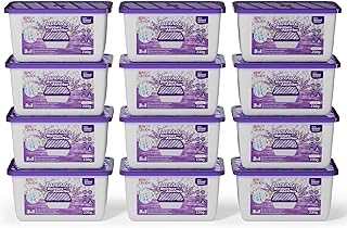 W&E Choice Moisture Absorbers with Lavender Scent, Portable Dehumidifier for Closet & Bathrooms, Kitchen,