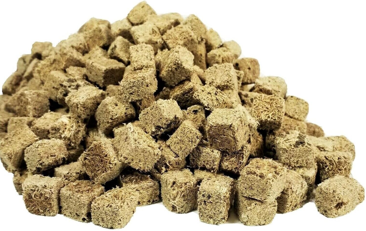 Tubifex Worm Cubes, Premium Floating Freeze Dried Tubifex